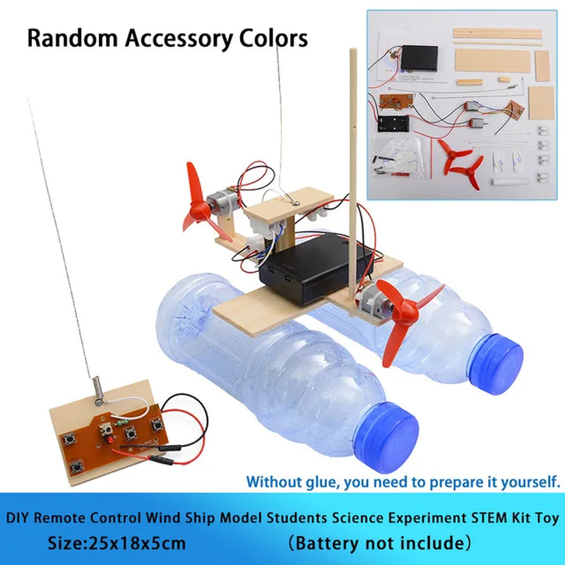 DIY Science Toys Kids STEM Electric Educational Teaching Kit Experiment Puzzle Toy for Children Development School Supplies Gift