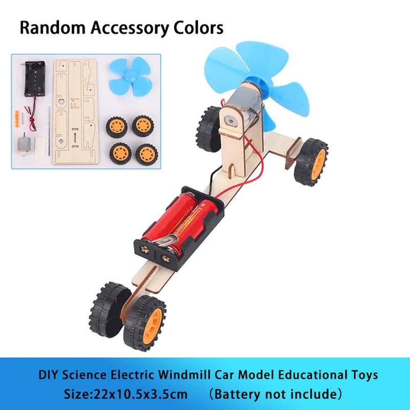 DIY Science Toys Kids STEM Electric Educational Teaching Kit Experiment Puzzle Toy for Children Development School Supplies Gift