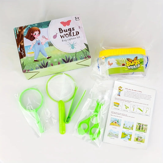 5PCS Outdoor Nature Exploration Tool Collection Kit Kids Educational Toys