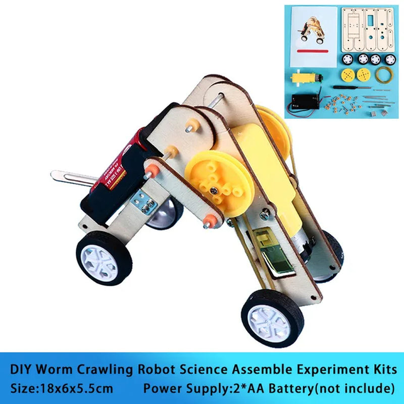 DIY Science Toys Kids STEM Electric Educational Teaching Kit Experiment Puzzle Toy for Children Development School Supplies Gift