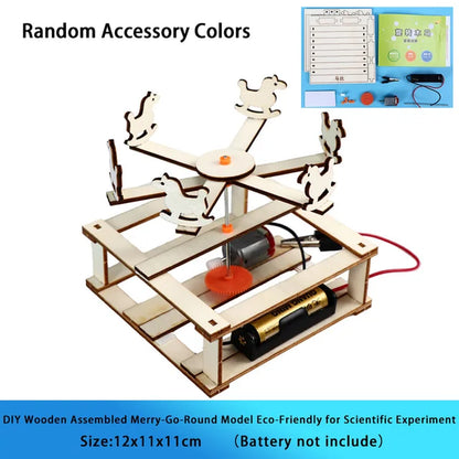 DIY Science Toys Kids STEM Electric Educational Teaching Kit Experiment Puzzle Toy for Children Development School Supplies Gift