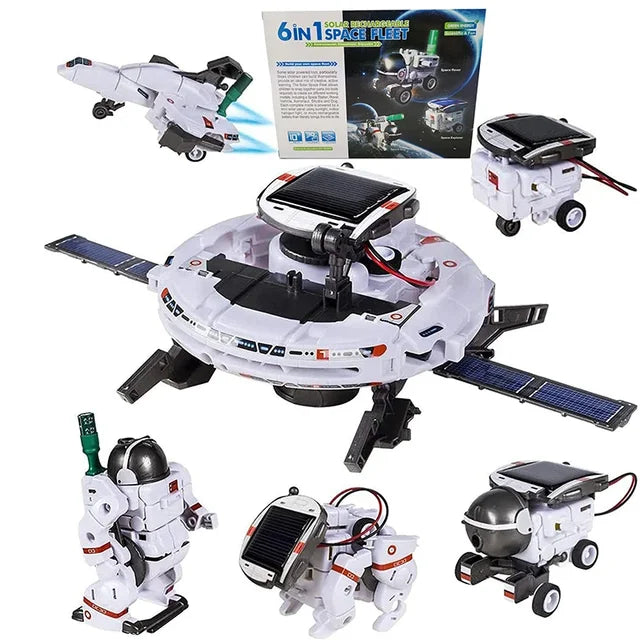 Solar Series Boy Toys Robot Technology Kits Educational Toys Montessori Solar Robot for Children Toy STEM High Tech Science Kids